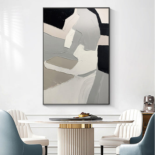 MINIMALIST PAINTING,WHOOP,HAND-PAINTED CANVAS