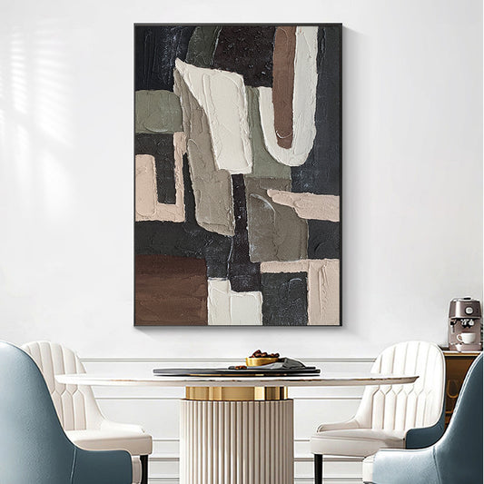 MINIMALIST PAINTING,MIRACULOUS,HAND-PAINTED CANVAS