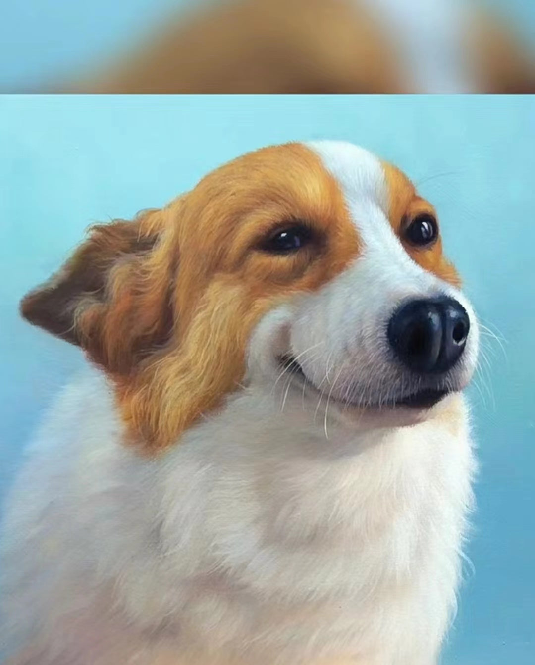 CUSTOM OIL PAINT PET PAINTING, IMPRESSIONISM PET PAINTING,PET PORTRAITS