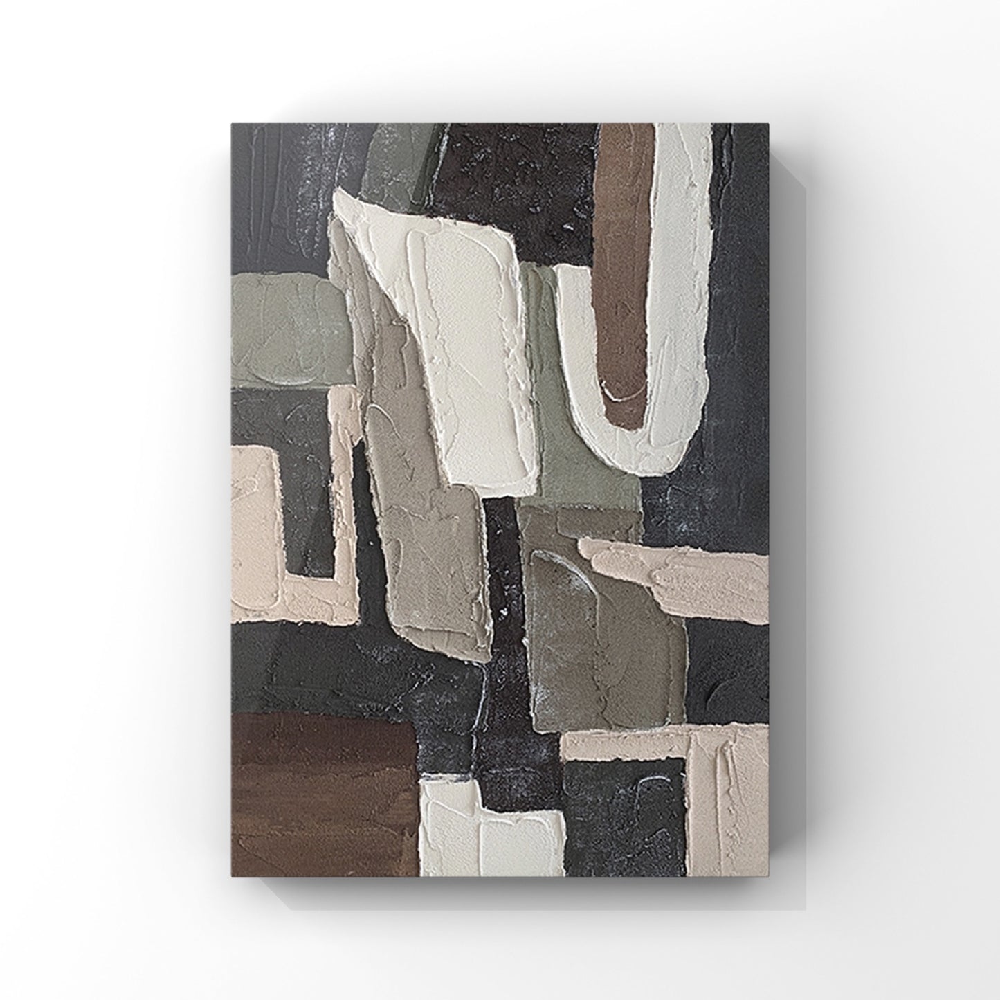 MINIMALIST PAINTING,MIRACULOUS,HAND-PAINTED CANVAS