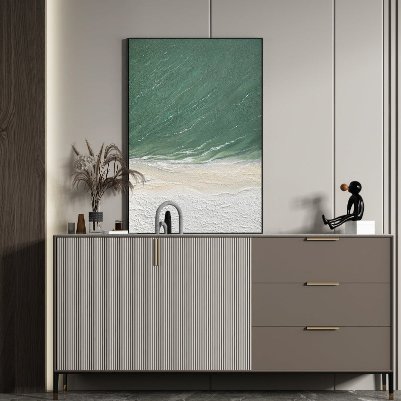 Coast View, Landscape Painting Australia, Hand-painted Canvas