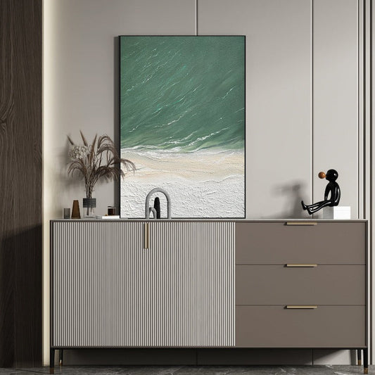 Coast View, Landscape Painting Australia, Hand-painted Canvas