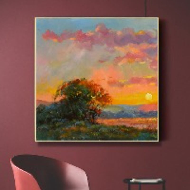 Golden Sunset, Landscape Painting Australia, Hand-painted Canvas,best sites to sell prints,best sketch artist,best surrealism,best surrealism art,best surrealism artists,best surrealist art,best surrealist artists,best surrealist painters,best surrealist paintings,best virtual gallery app