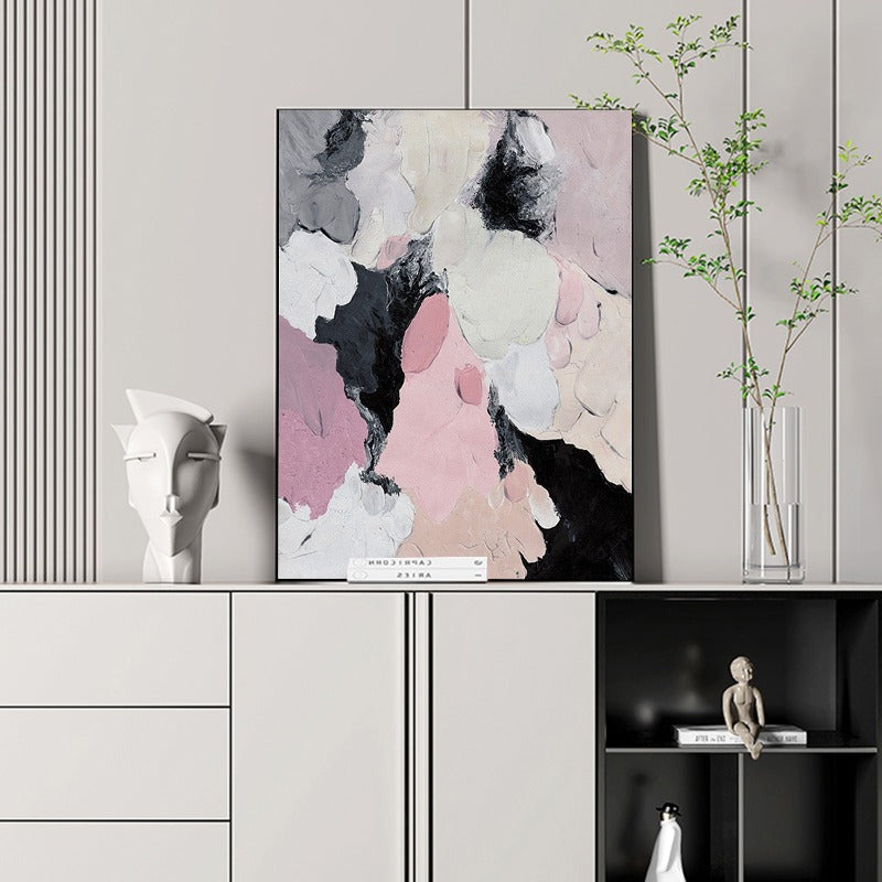 Pink Destination, Abstract Painting Australia, Hand-painted Canvas,artwork of post impressionism,artwork online uk,artwork paintings,artwork pencil sketches