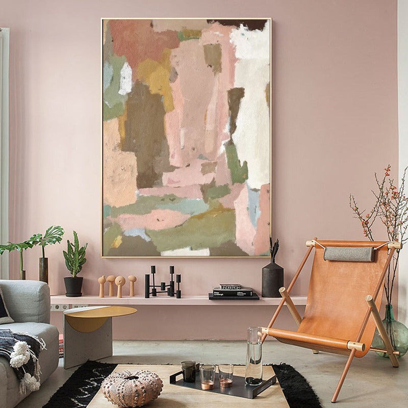 Oasis, Abstract Painting Australia, Hand-painted Canvas,a landscape painter, landscape paintings, landscape artist, landscape artist paintings, landscape painting style, australia landscape paintings