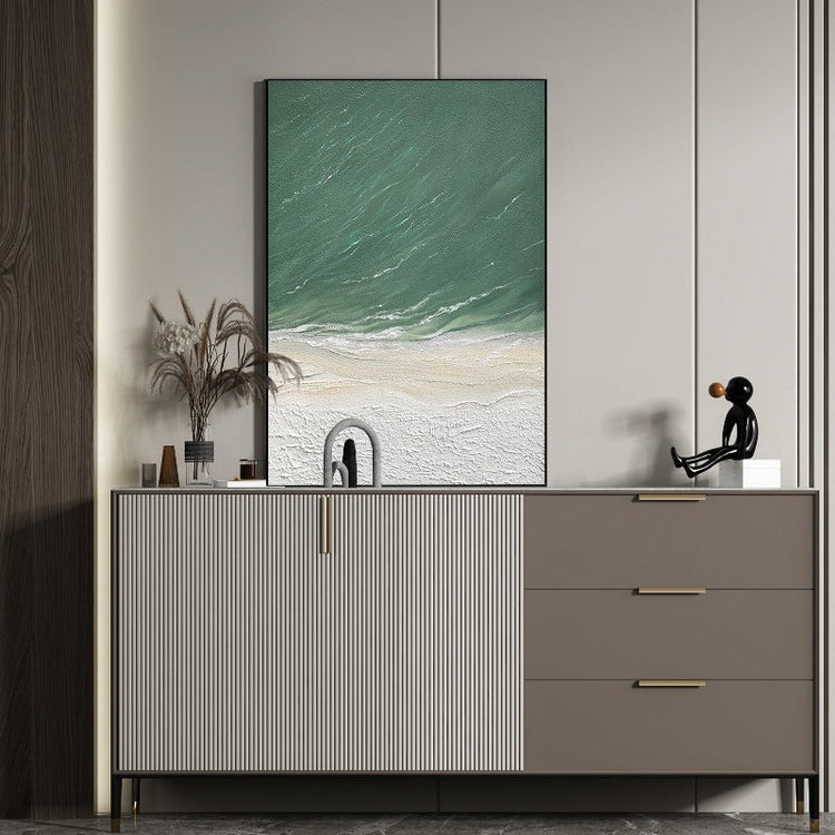 Coast View, Landscape Painting Australia, Hand-painted Canvas