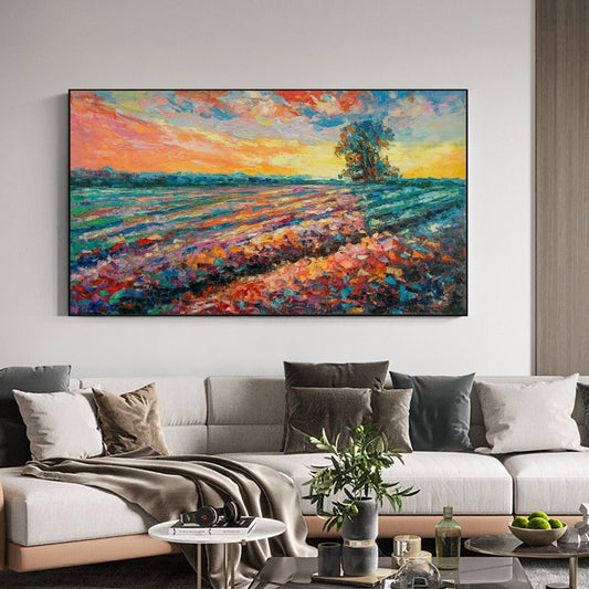 Grassland, Landscape Painting Australia, Hand-painted Canvas,best place to sell paintings uk,best place to sell your art prints online,best place to sell your artwork online,best places online to sell art,best places to sell art,best places to sell art online