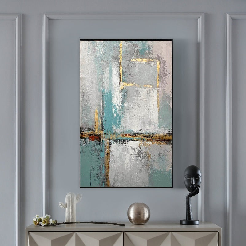 Golden Block, Abstract Painting Australia, Hand-painted Canvas,compare impressionism and post impressionism,concept landscape art,conceptual minimalism,consignment art galleries,consignment art near me,consignment art stores near me,construction sculptures
