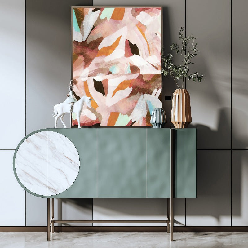 ABSTRACT PAINTING, COLORFUL FLOWER, HAND-PAINTED CANVAS,artworks of surrealism,artzolo pichwai,ash abstracts 2022,asia contemporary art show,asia pacific triennialts