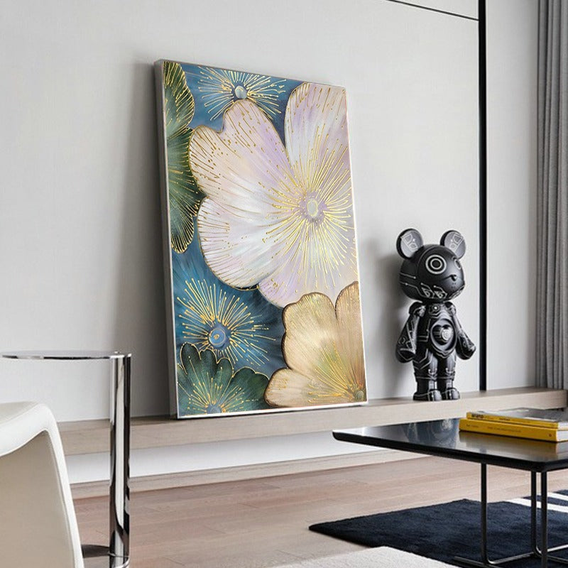 Golden Line Flower, Floral Painting Australia, Hand-painted Canvas,charcoal sketch images,charcoal sketch portrait,charcoal sketch price,charcoal sketches for sale,charcoal techniques art,cheap art galleries near me,cheap art singapore,cheap art uk,cheap artwork uk,cheap famous paintings