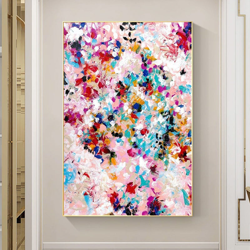 ABSTRACT PAINTING, COLORFUL FLOWER, HAND-PAINTEC CANVAS,art of edvard munch,art of istanbul,art of madhubani,art of madhubani painting,,art of modern,art of shri krishna,art of the wall,art of tokyo,art of van gogh paintings,art of vincent van gogh,art of zoom,,art oil painting pictures