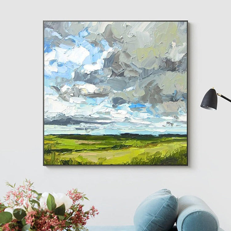 Grassland, Landscape Painting Australia, Hand-painted Canvas,best site to buy paintings,best site to sell art prints online,best sites for artists,best sites for artists to sell art,best sites for artists to sell prints,best sites to buy art online,best sites to buy paintings online,best sites to sell paintings online