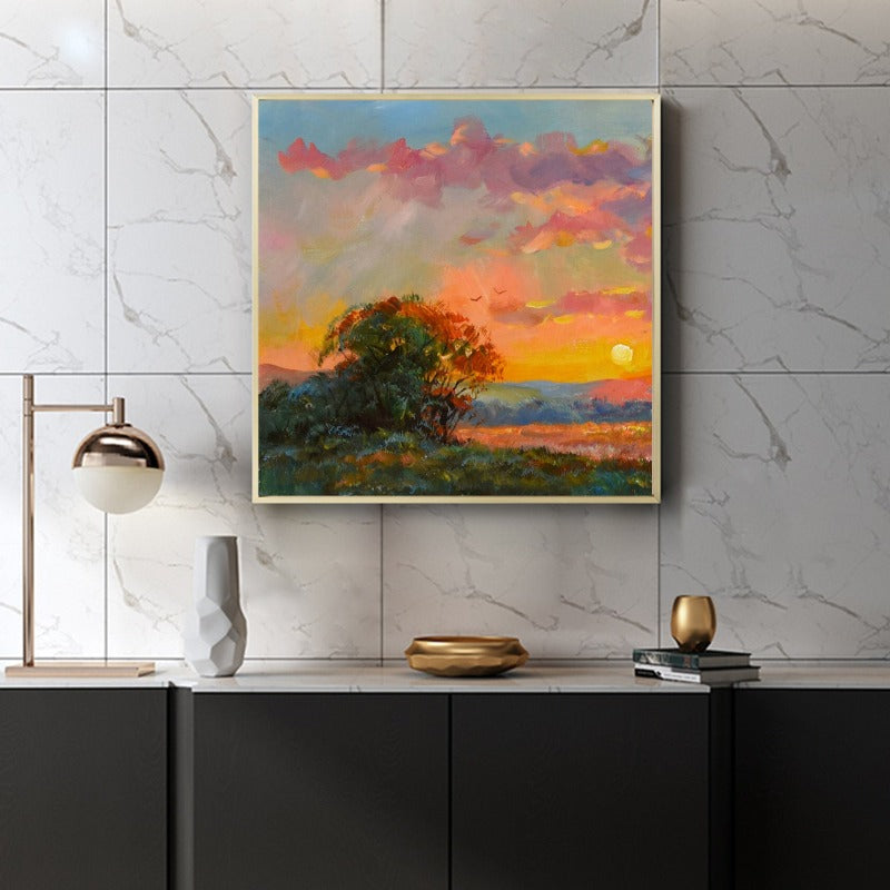 Golden Sunset, Landscape Painting Australia, Hand-painted Canvas,best sites to sell prints,best sketch artist,best surrealism,best surrealism art,best surrealism artists,best surrealist art,best surrealist artists,best surrealist painters,best surrealist paintings,best virtual gallery app