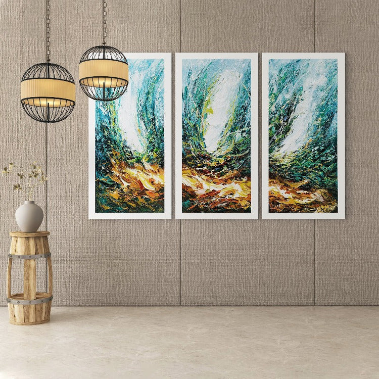 Set of 3 Large Original Oil Painting Australia, Designer Wall Art,art uk online,art uk shop,art uk website,art under 200,art using acrylic paint,art using charcoal