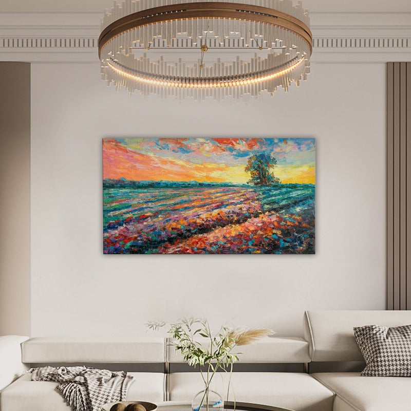 Grassland, Landscape Painting Australia, Hand-painted Canvas,best place to sell paintings uk,best place to sell your art prints online,best place to sell your artwork online,best places online to sell art,best places to sell art,best places to sell art online