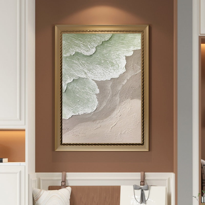 Coast View, Landscape Painting Australia, Hand-painted Canvas