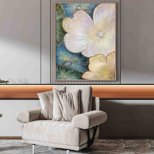 Golden Line Flower, Floral Painting Australia, Hand-painted Canvas,charcoal sketch images,charcoal sketch portrait,charcoal sketch price,charcoal sketches for sale,charcoal techniques art,cheap art galleries near me,cheap art singapore,cheap art uk,cheap artwork uk,cheap famous paintings