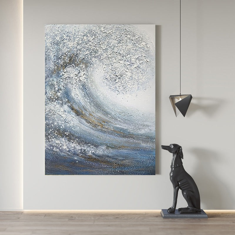 Raging Waves, Landscape Painting Australia, Hand-painted Canvas,best contemporary abstract paintings,best contemporary art galleries,best contemporary art galleries in the world