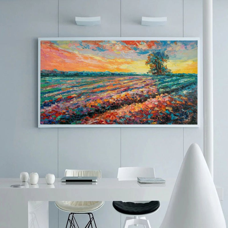 Grassland, Landscape Painting Australia, Hand-painted Canvas,best place to sell paintings uk,best place to sell your art prints online,best place to sell your artwork online,best places online to sell art,best places to sell art,best places to sell art online