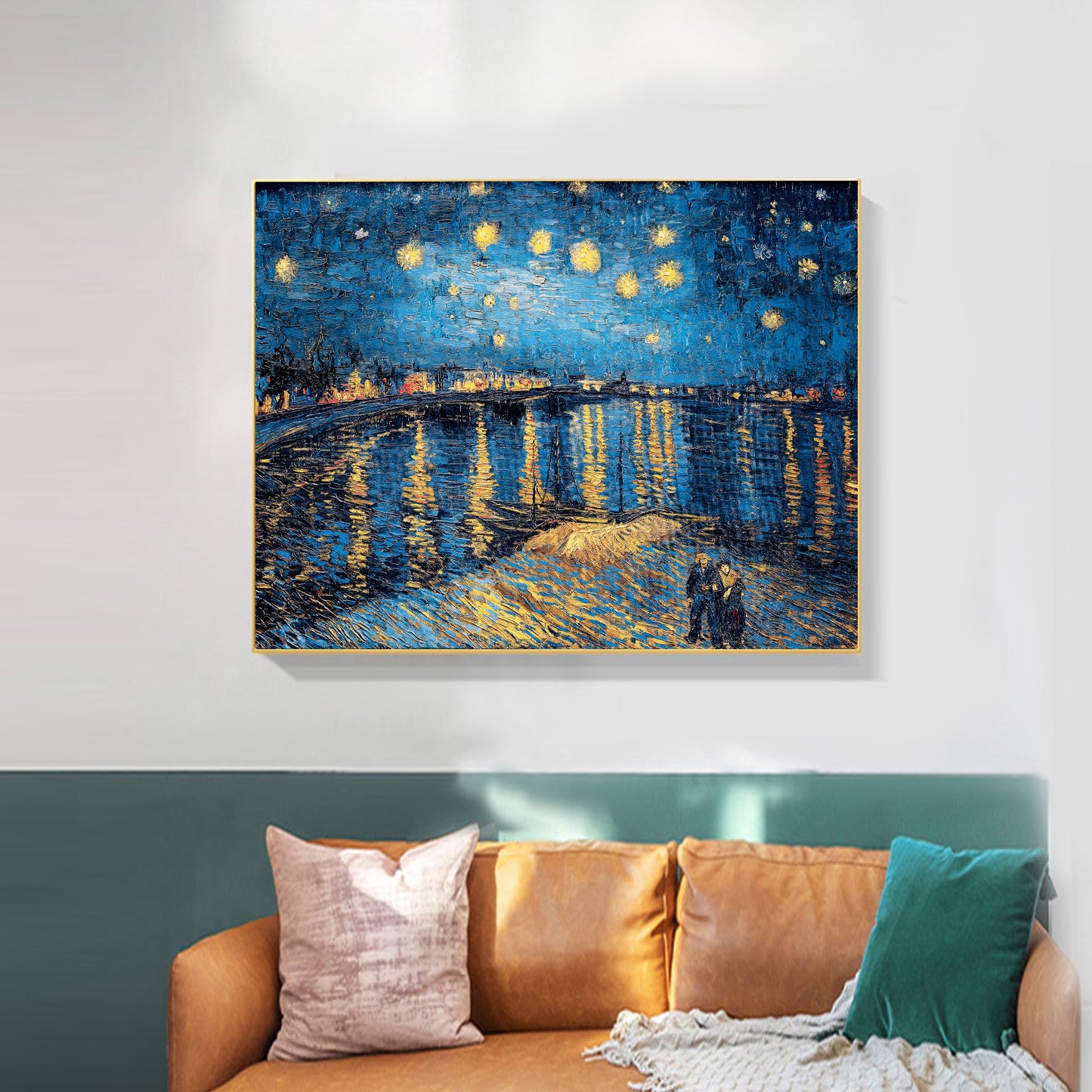 The Starry Night Over The Rhone, Vincent Van Gogh