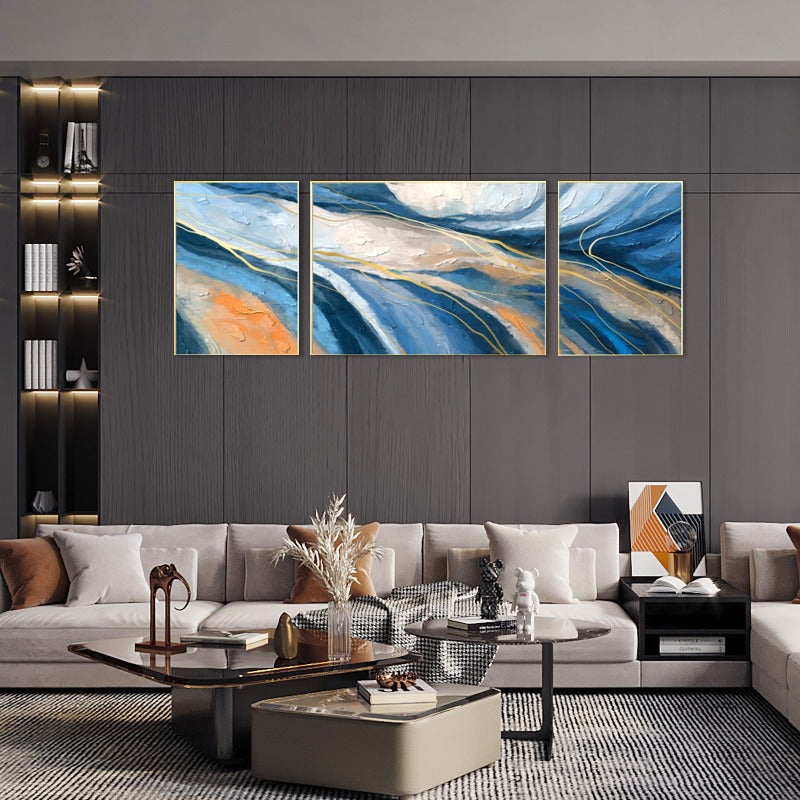 Set of 3 Abstract Painting Australia, Dune, Hand-painted Canvas,artist auction,artist barbara hepworth,,artist black and white drawings,artist bruce,artist bruce nauman,artist cai