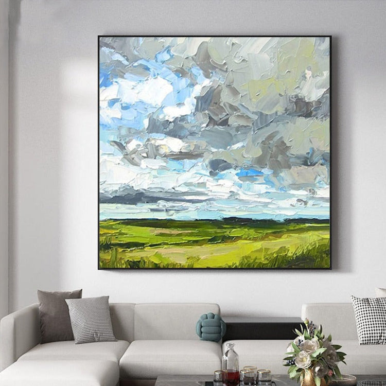 Grassland, Landscape Painting Australia, Hand-painted Canvas,best site to buy paintings,best site to sell art prints online,best sites for artists,best sites for artists to sell art,best sites for artists to sell prints,best sites to buy art online,best sites to buy paintings online,best sites to sell paintings online