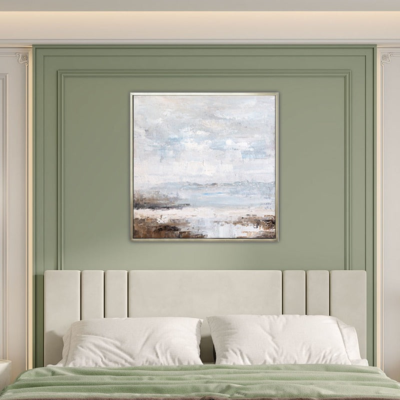 Lakeside, Landscape Painting Australia, Hand-painted Canvas,best painting websites,best painting with watercolor,best paintings 2020,best paintings for sale,best paintings of 2020,best pastel drawings,best pattachitra painting,best pencil art drawings,best pencil art in the world