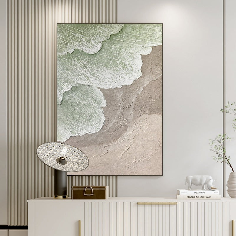 Coast View, Landscape Painting Australia, Hand-painted Canvas