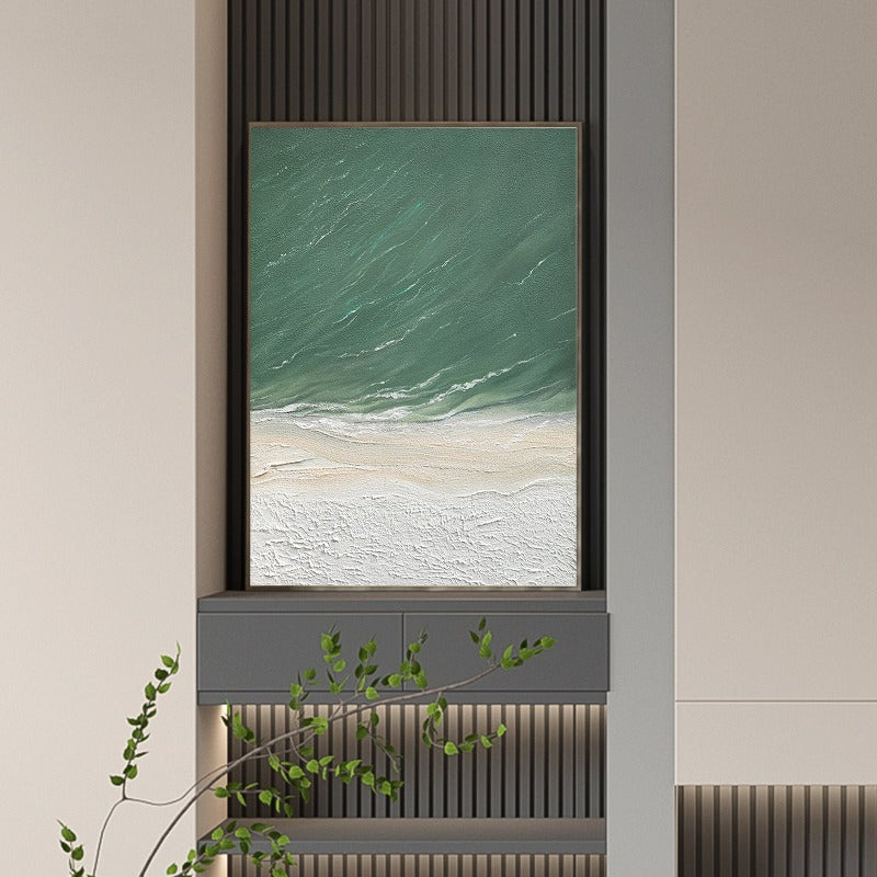 Coast View, Landscape Painting Australia, Hand-painted Canvas