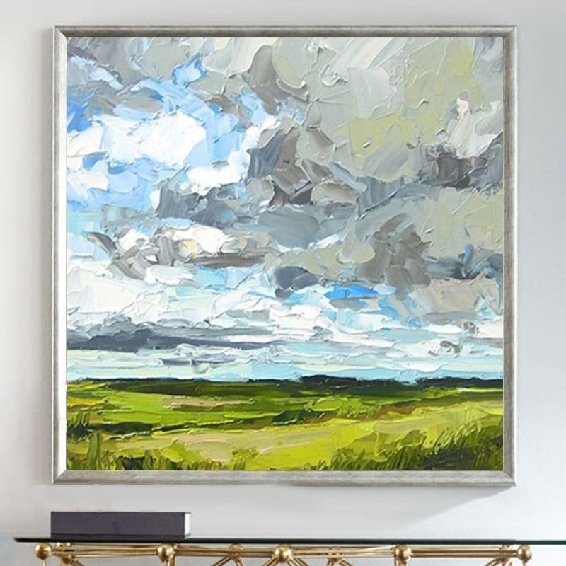 Grassland, Landscape Painting Australia, Hand-painted Canvas,best site to buy paintings,best site to sell art prints online,best sites for artists,best sites for artists to sell art,best sites for artists to sell prints,best sites to buy art online,best sites to buy paintings online,best sites to sell paintings online