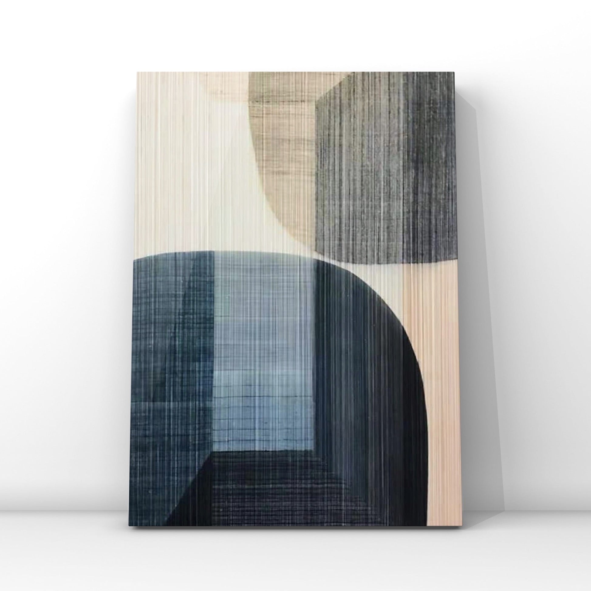 Navy Blue Minimalist Painting Australia, Hand-painted Canvas,artling singapore,artlink singapore,arts and impressionism,arts artists artwork,arts in manila