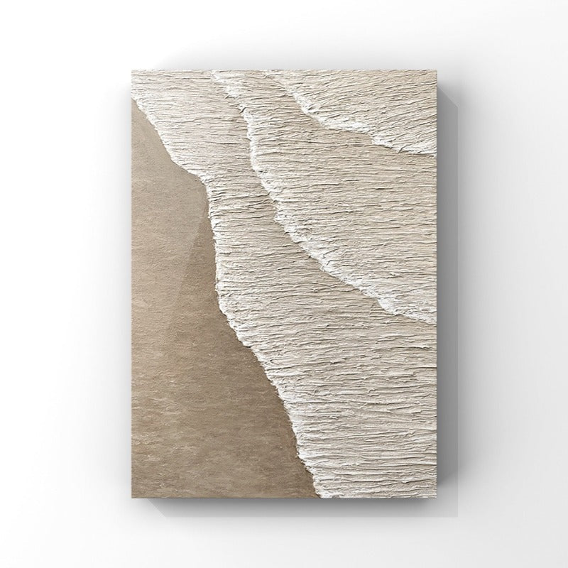 Beach Wave, Landscape Painting Australia, Hand-painted Canvas