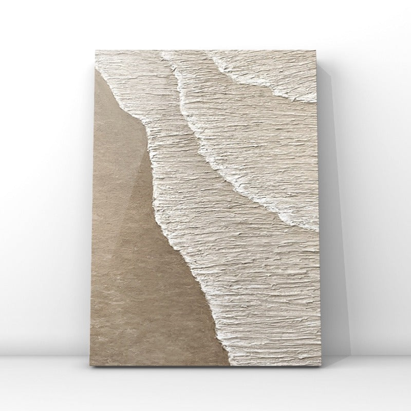 Beach Wave, Landscape Painting Australia, Hand-painted Canvas