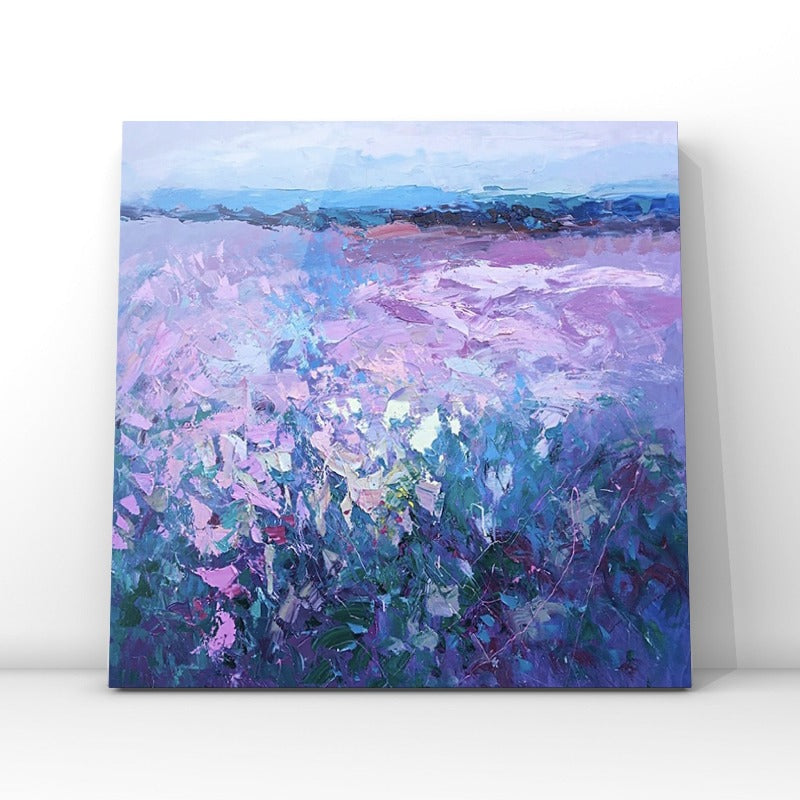 Lavender Land, Landscape Painting Australia, Hand-painted Canvas,best online platform to sell art,best online shop for artists,best original art websites,best paint for impressionism,best painters 2020,best painting artists 2020,best painting selling website,best painting sites