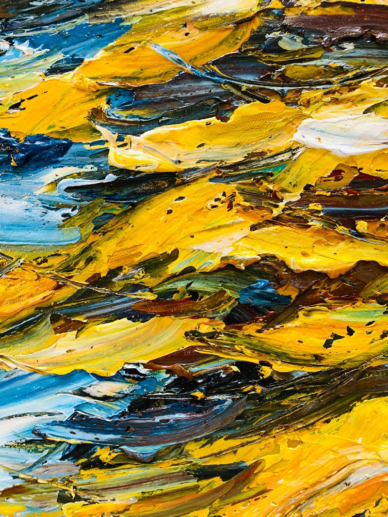 Set of 3 Impasto-abstract Painting Australia, The Chaos, Hand-painted Canvas,art work paintings,art work paintings for sale,art work photos,art work scream,,art work sketch,art work store