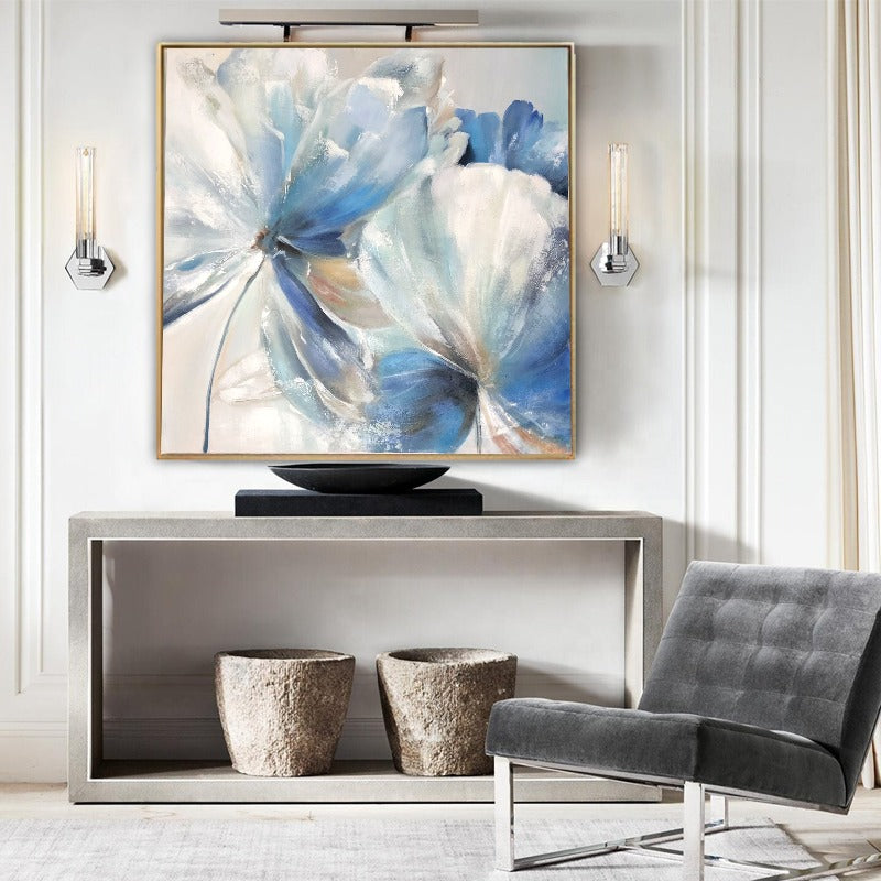 Set of 3, Impressionism Flower Painting Australia, Hand-painted Canvas,art prints artists,art prints contemporary,art prints for sale by artist,art prints to sell,art related websites