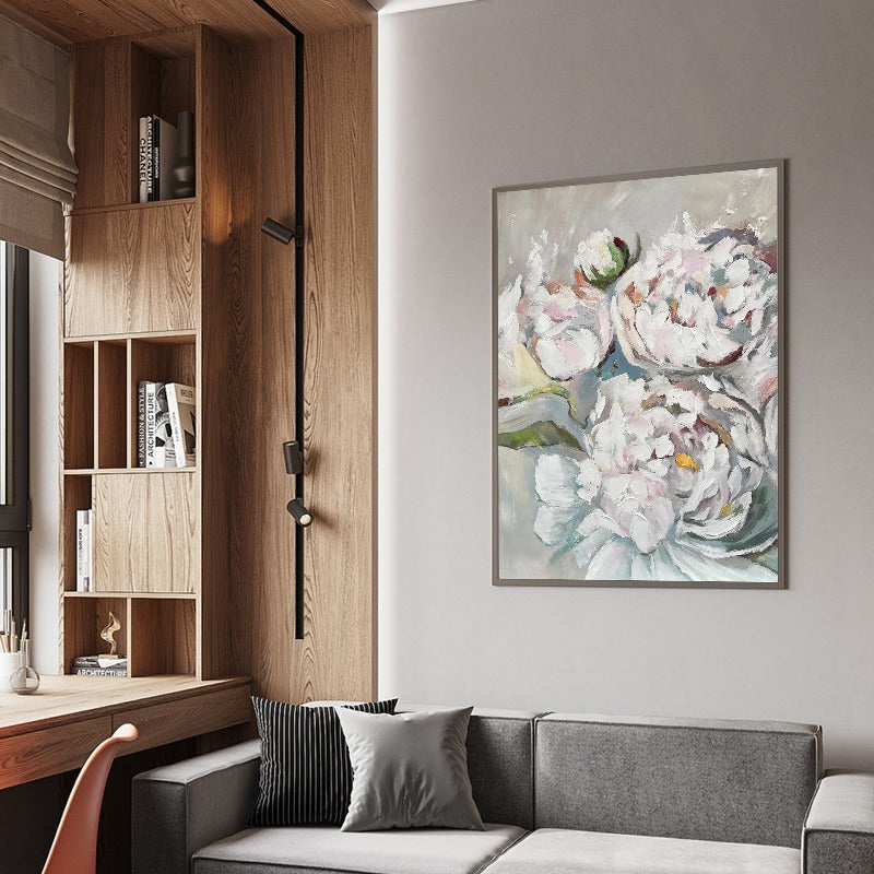 White Flower Painting Australia, Hand-painted Canvas,best charcoal artists,best charcoal artists in the world,best charcoal drawings,best charcoal painting,art gallery di jogja,,art gallery england,art gallery for new artist,art gallery for sale near me,art gallery hong kong