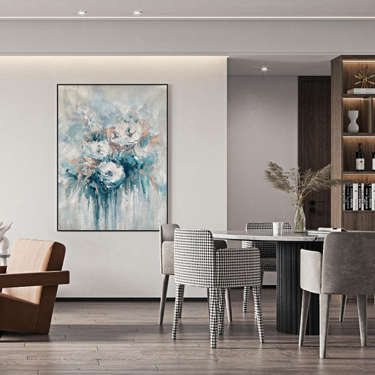 Blue in the Moment, Floral Painting Australia, Hand-painted Canvas,cheap original art for sale,cheap original art uk,cheap paintings singapore,cheap wall paintings online,chengdu art,cherry blossom drawing,chi tsung,chiang mai art gallery,chicago vincent van gogh,chicken drawing,chila burman artist