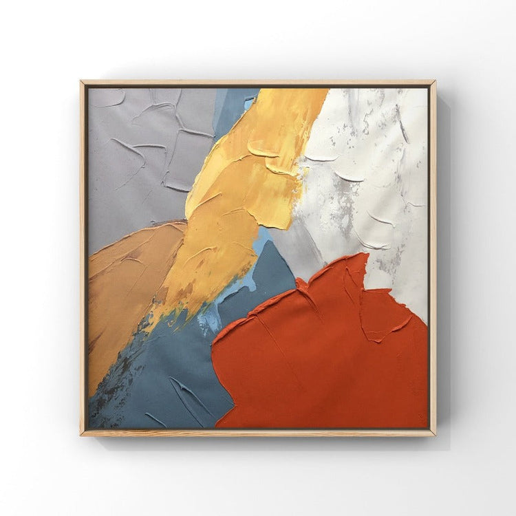 Colorful Block, Minimalist Painting Australia, Hand-painted Canvas,avant garde era,avant garde ideas,,avant garde modern,avant garde movements in art,avant garde painters