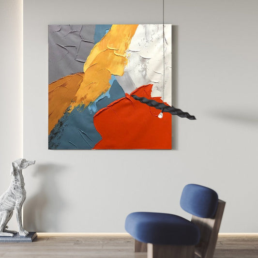 Colorful Block, Minimalist Painting Australia, Hand-painted Canvas,avant garde era,avant garde ideas,,avant garde modern,avant garde movements in art,avant garde painters