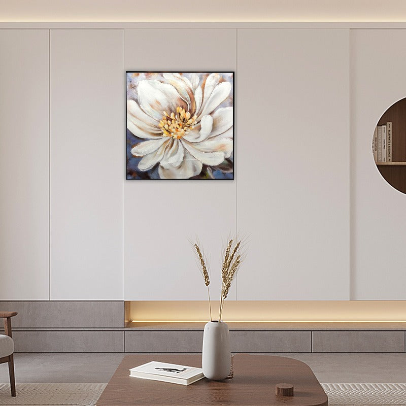White Posy, Flower Painting Australia, Hand-painted Canvas,art gallery china,art gallery consignment near me,art gallery di bali,art gallery di indonesia