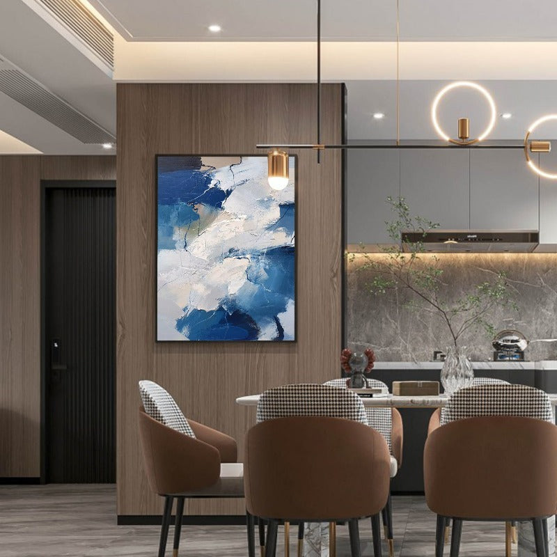 The Cloud, Minimalist Painting Australia, Hand-painted Canvas,artwork of abstract expressionism,artwork of abstractionism,,artwork of contemporary art