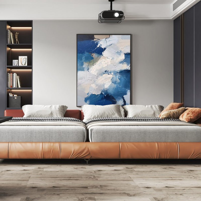 The Cloud, Minimalist Painting Australia, Hand-painted Canvas,artwork of abstract expressionism,artwork of abstractionism,,artwork of contemporary art
