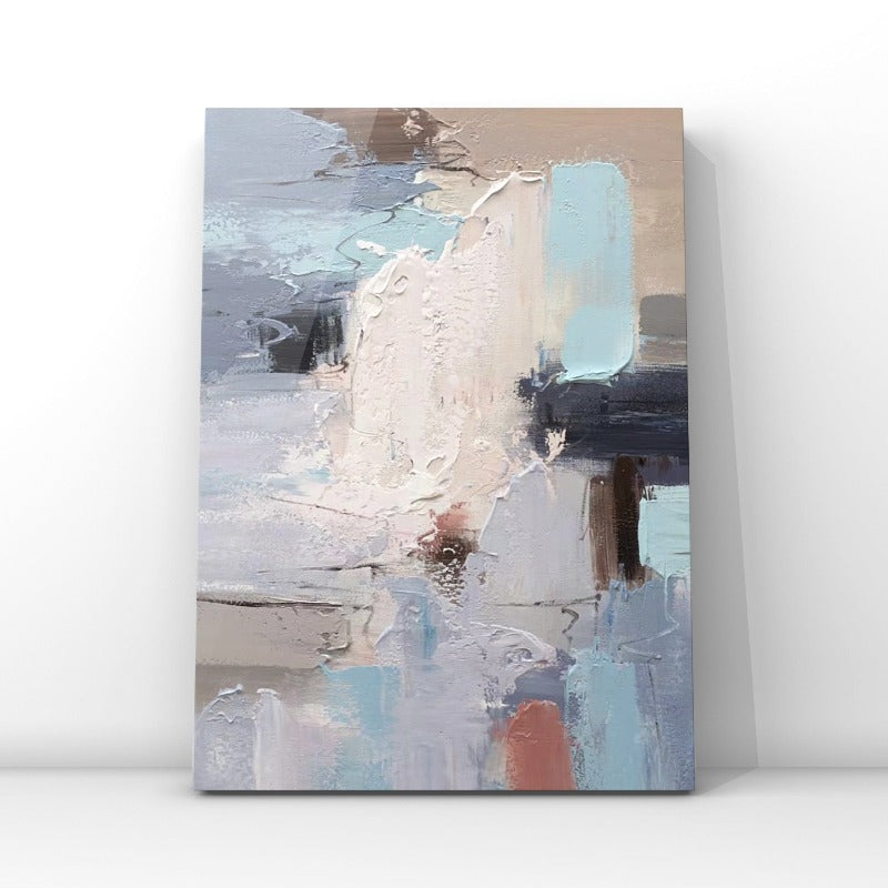 Grey Color Blocks, Minimalist Painting Australia, Hand-painted Canvas,asian art sculpture,asian artist painter,asian artists famous,asian contemporary,,asian famous artist,asian female painters