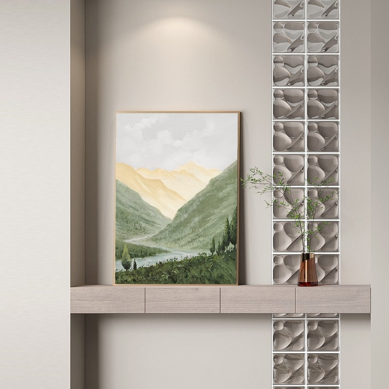 In the Distance, Landscape Painting Australia, Hand-painted Canvas