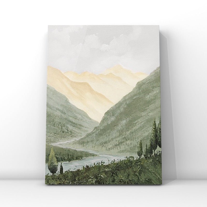 In the Distance, Landscape Painting Australia, Hand-painted Canvas