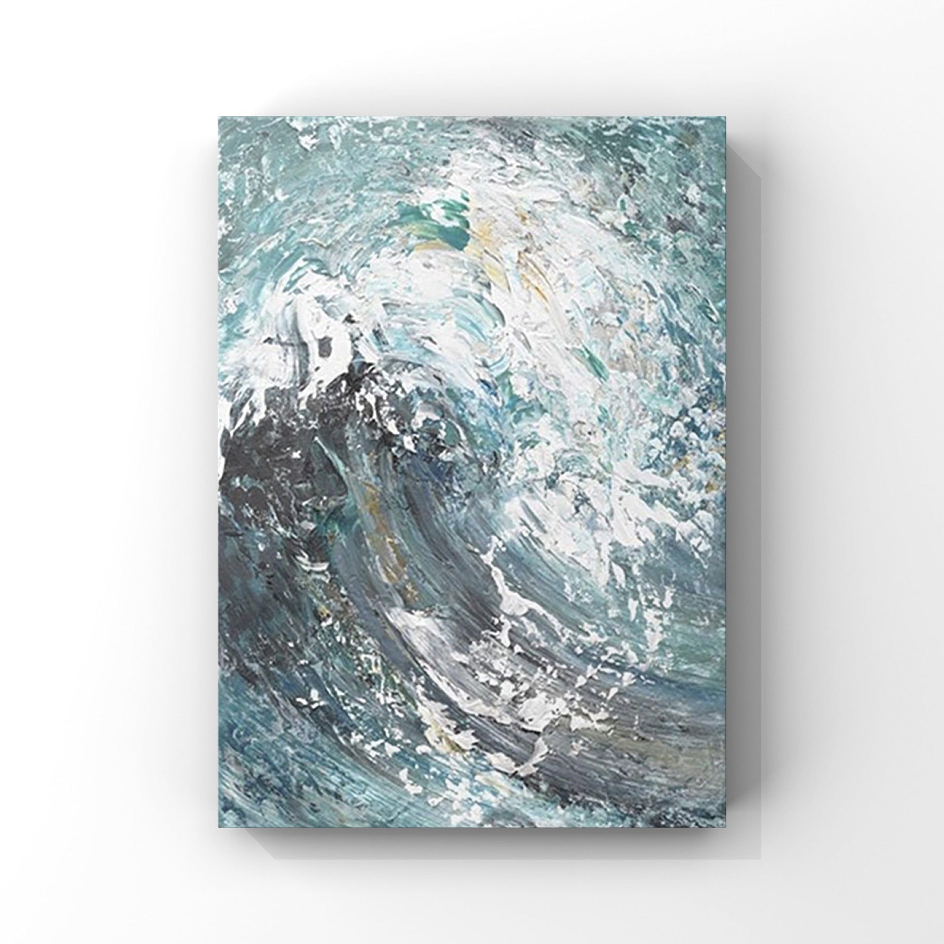 Sea Wave, Landscapes Painting Australia, Hand-painted Canvas,artist of impressionism art,artist of impressionism era,artist of surrealism,artist original paintings for sale,artist painting landscape