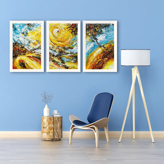 Set of 3 Large Original Oil Painting Australia, Wall Decor Bedroom,art sites for artists,art sketch painting,art spaces singapore,,art student art for sale,art studio wall,art style