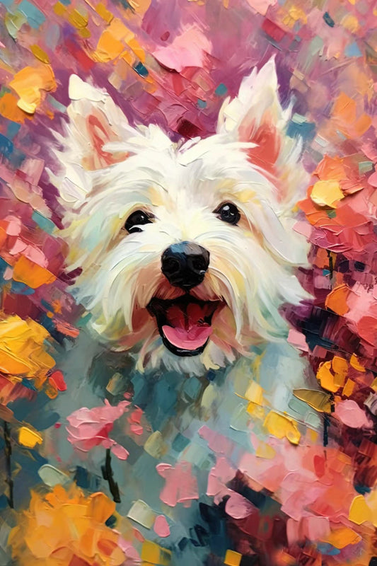 CUSTOM OIL PAINT PET PAINTING, PALETTE KNIFE PET PAINTING, PET PORTRAITS