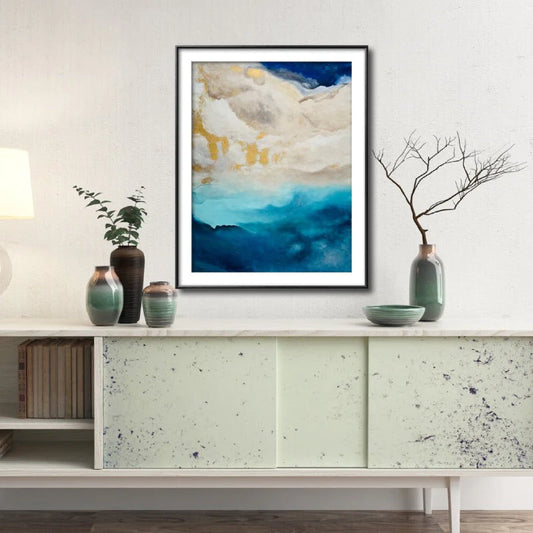 Discover Elegance in Texture: The Impressionist Marble Paintings Collection by EKM Art Studio